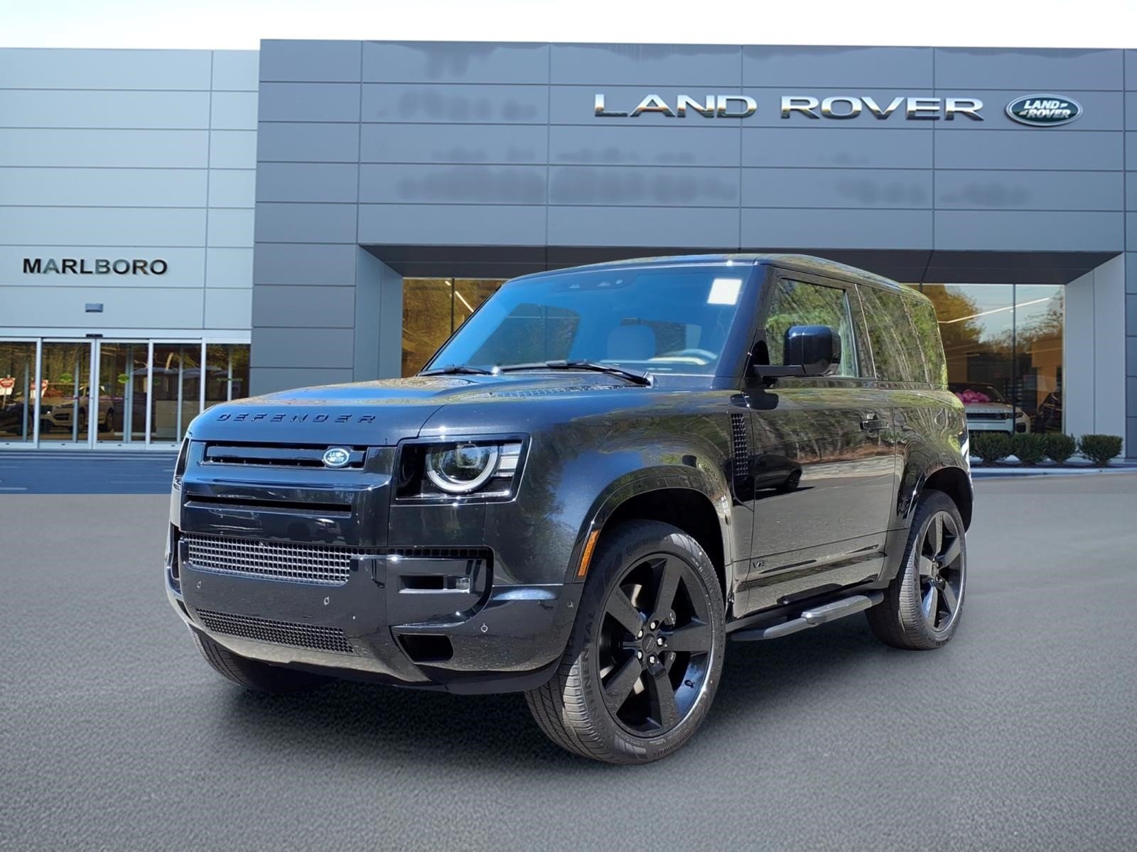 New 2026 Santorini Black Land Rover 90 V8 image 1