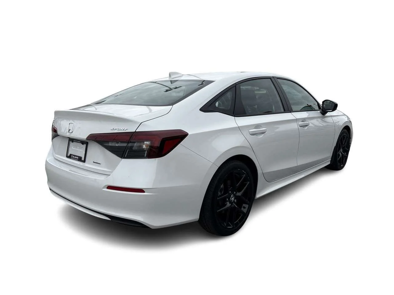 Used 2025 Platinum White Pearl Honda Sport eCVT Sedan Certified Pre-Owned   No Accident image 14
