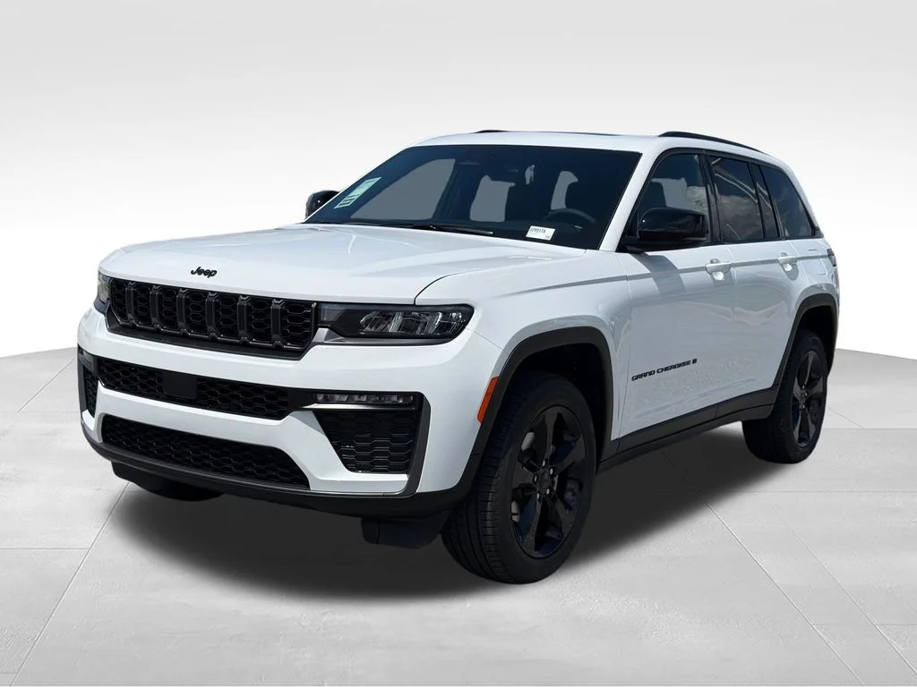 New 2026 Bright White Clear-Coat Exterior Paint Jeep Limited image 1