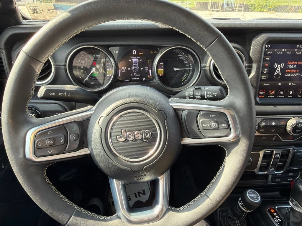 Used 2023 Black Clearcoat Jeep Sahara image 11