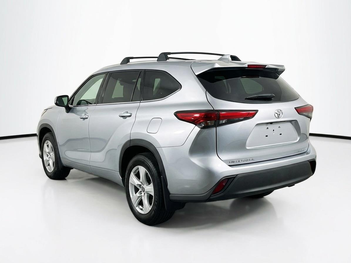 Used 2021 Celestial Silver Metallic Toyota LE image 8