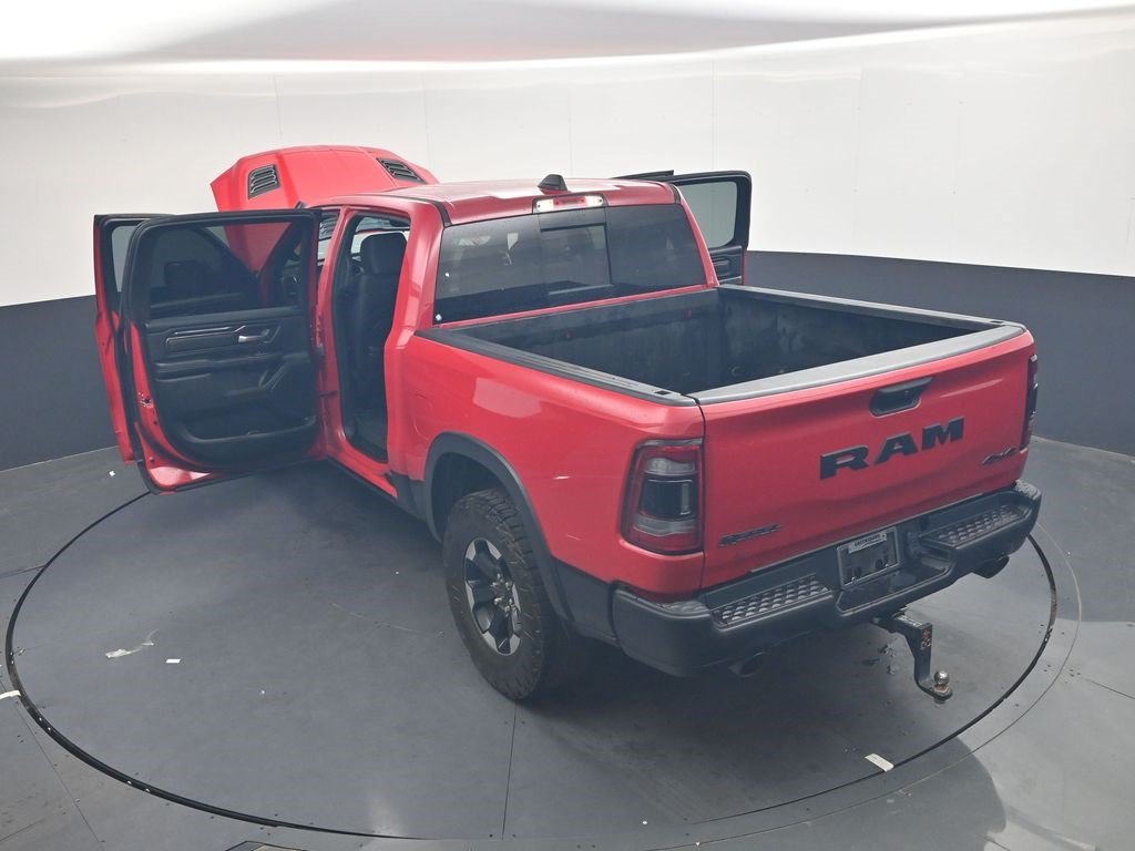 Used 2021 Flame Red Clearcoat Ram Rebel image 38