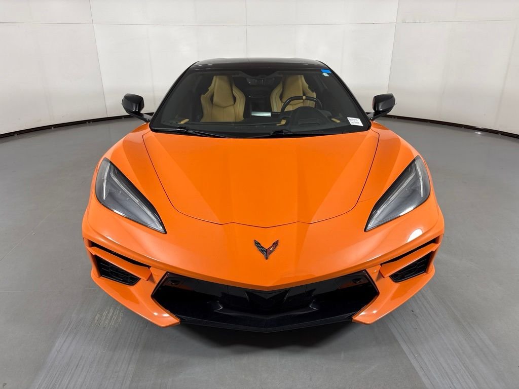 Used 2022 Orange Chevrolet Stingray image 4