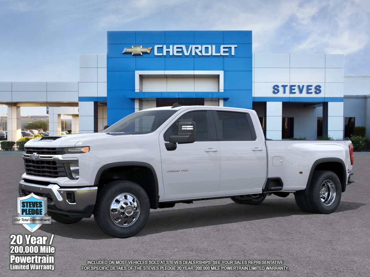 New 2026 Summit White Chevrolet LT DRW image 2