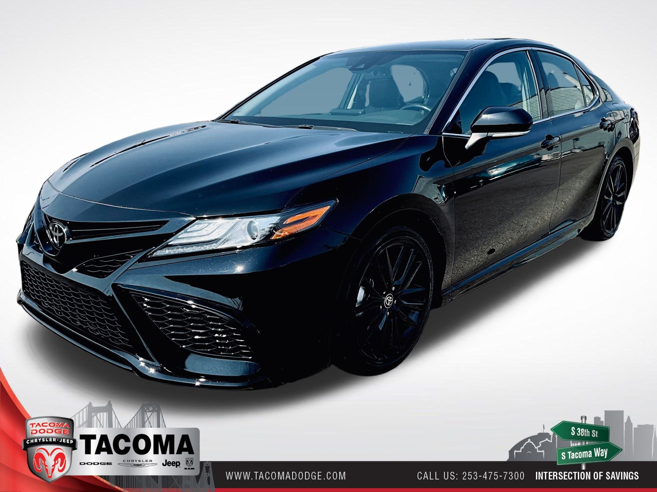 Used 2023 Black Toyota XSE image 1