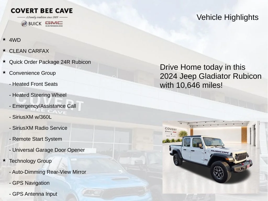 2024 Jeep Gladiator Rubicon - Photo 8