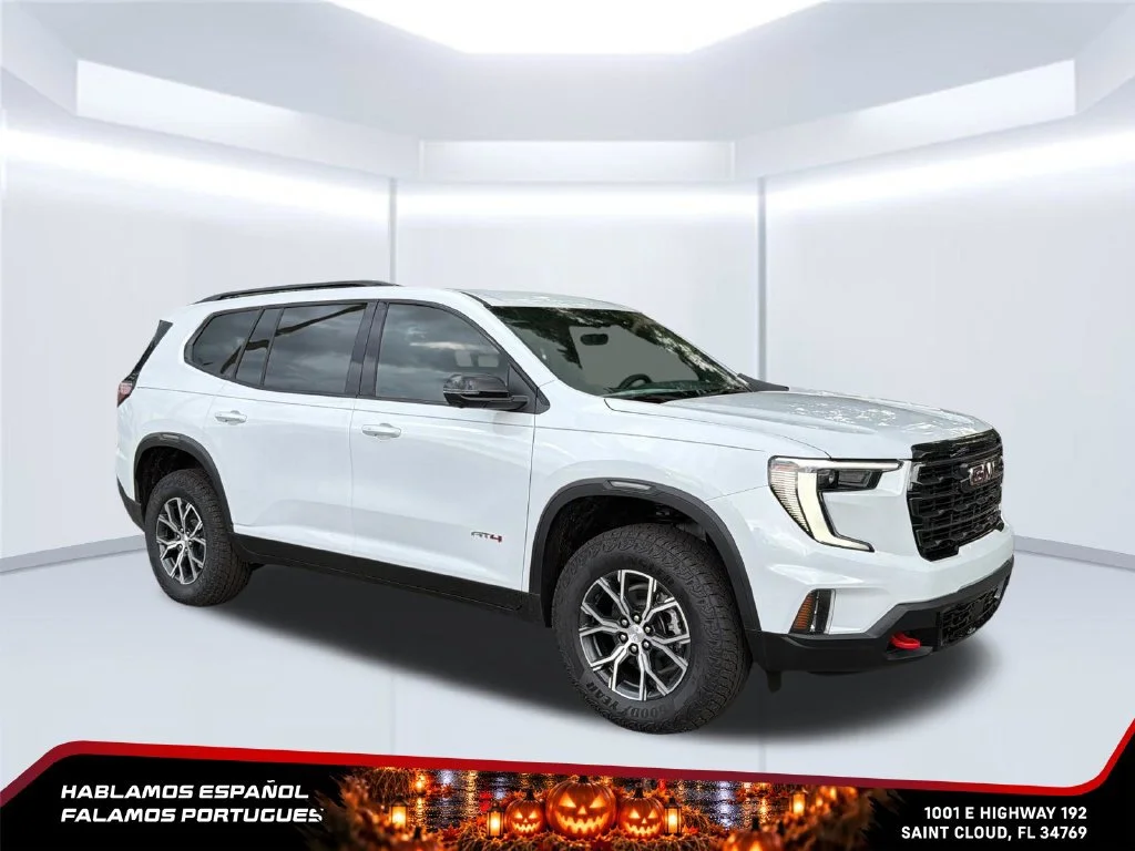 New 2026 Glacier White Tricoat GMC AT4 image 10