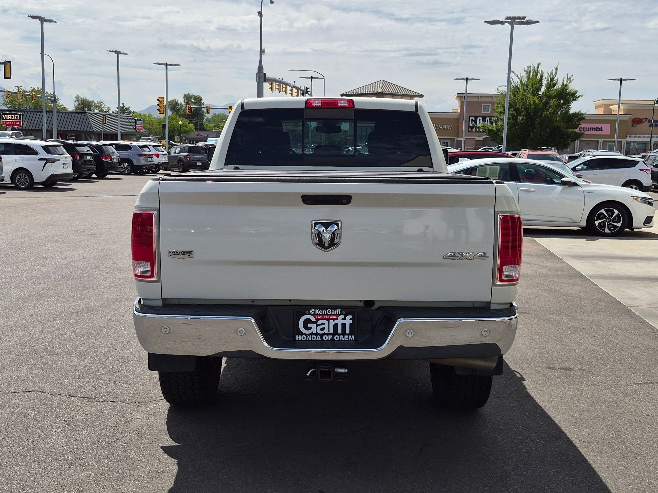 Used 2018 Pearl White Ram Laramie image 4