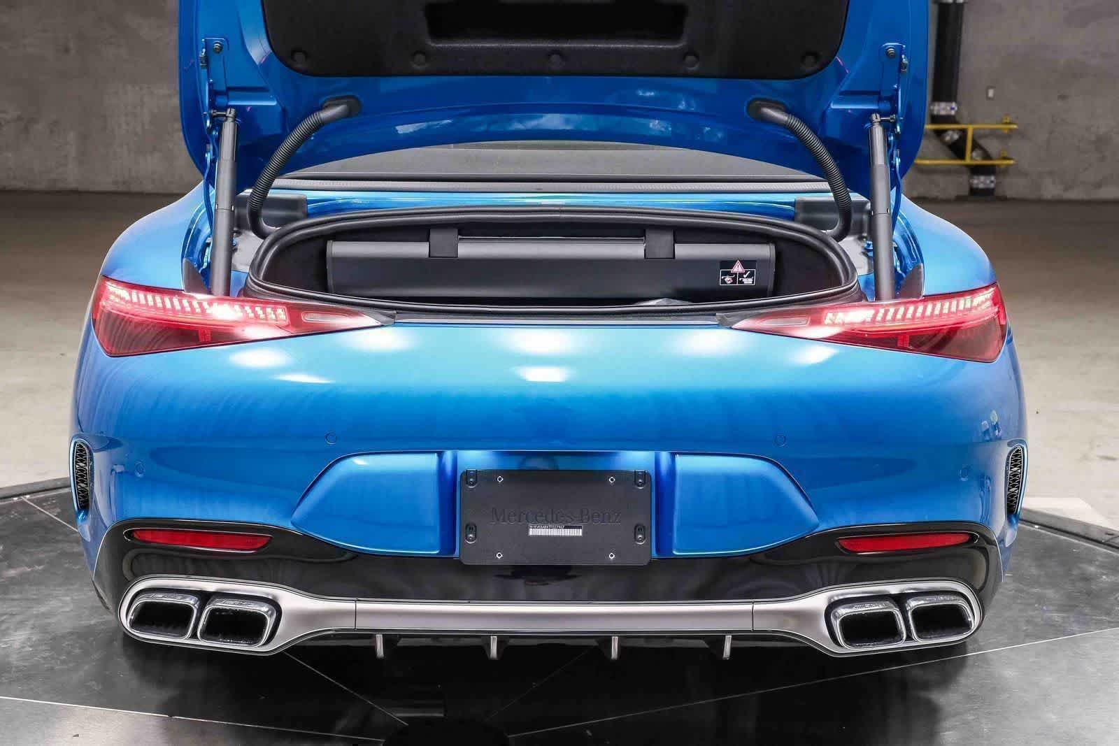New 2026 Hyper Blue Metallic Mercedes-Benz AMG® SL 55 Roadster image 30