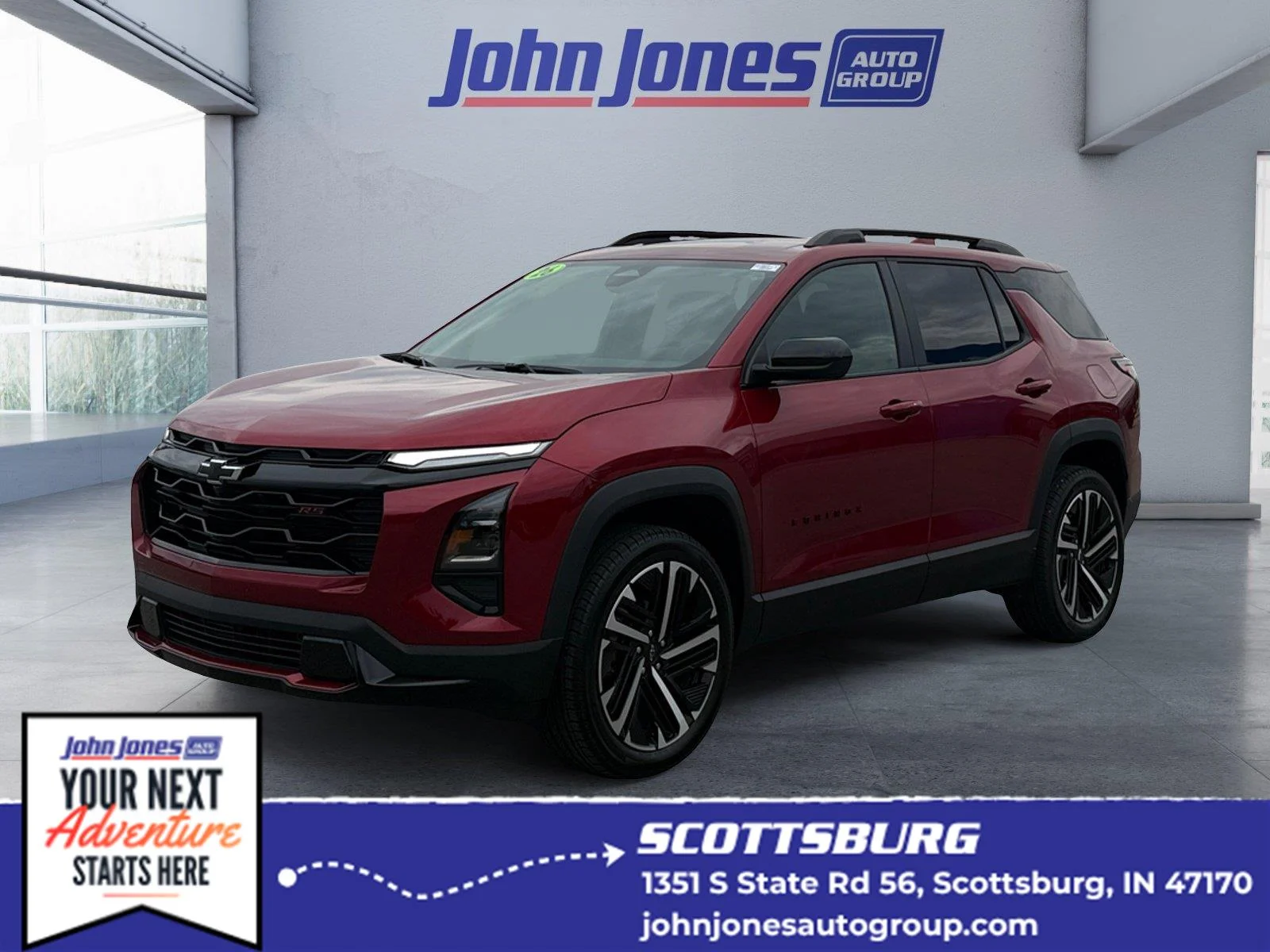 Used 2026 Radiant Red Tintcoat Chevrolet AWD RS image 1