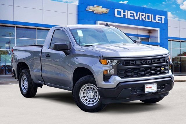 New 2026 Sterling Gray Metallic Chevrolet WT image 1