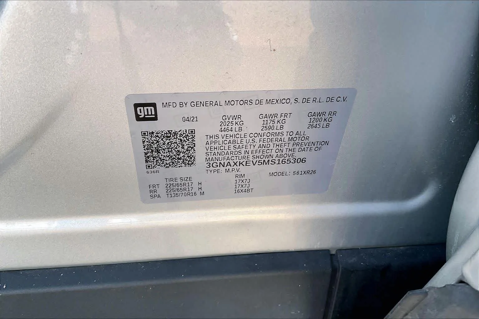 Used 2021 Silver Ice Metallic Chevrolet LT image 32