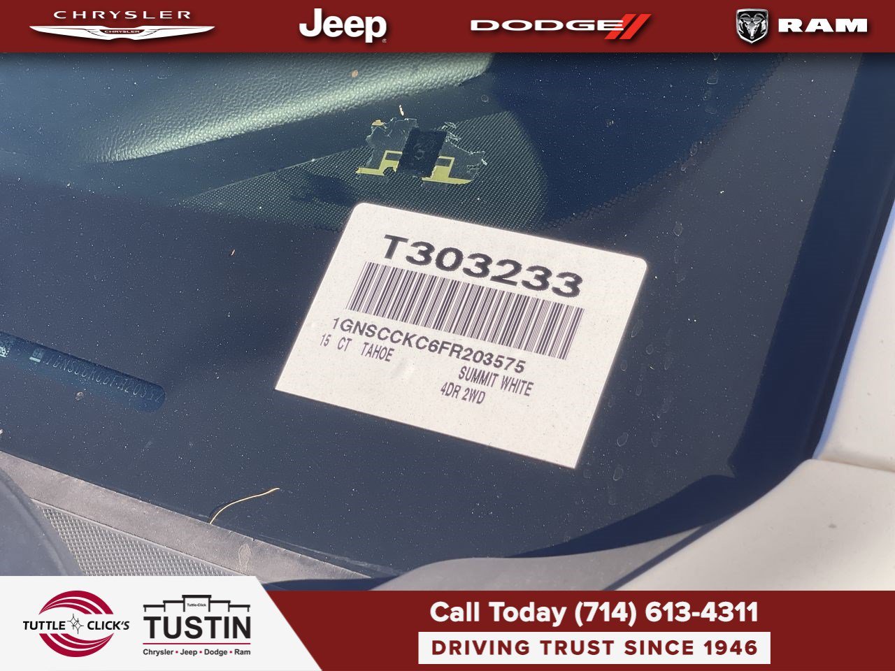 Used 2015 Summit White Chevrolet LTZ image 36