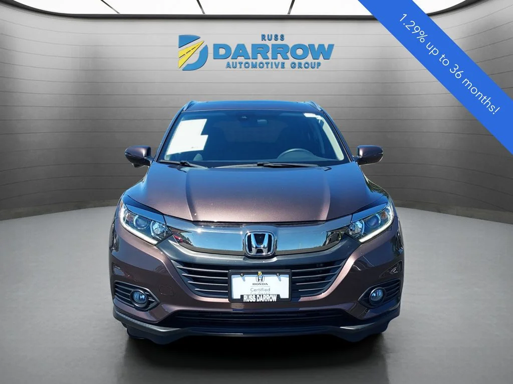 Certified Used 2021 Midnight Amethyst Honda AWD EX image 8