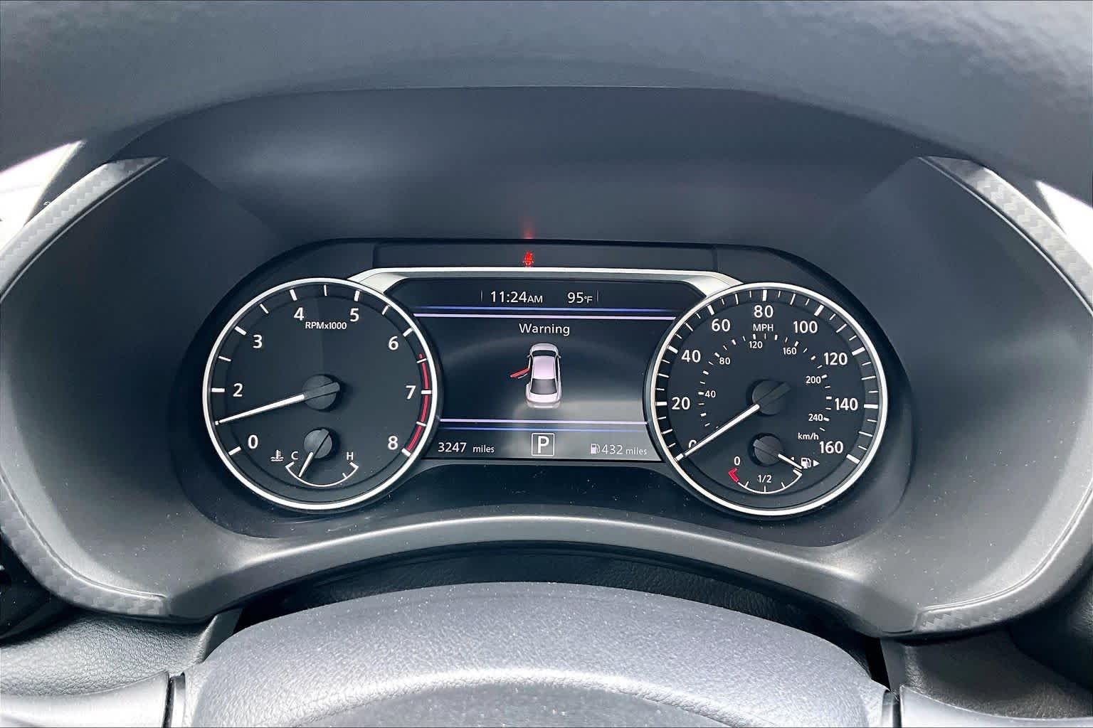 Used 2025 Atlantic Gray Metallic Nissan SV image 24