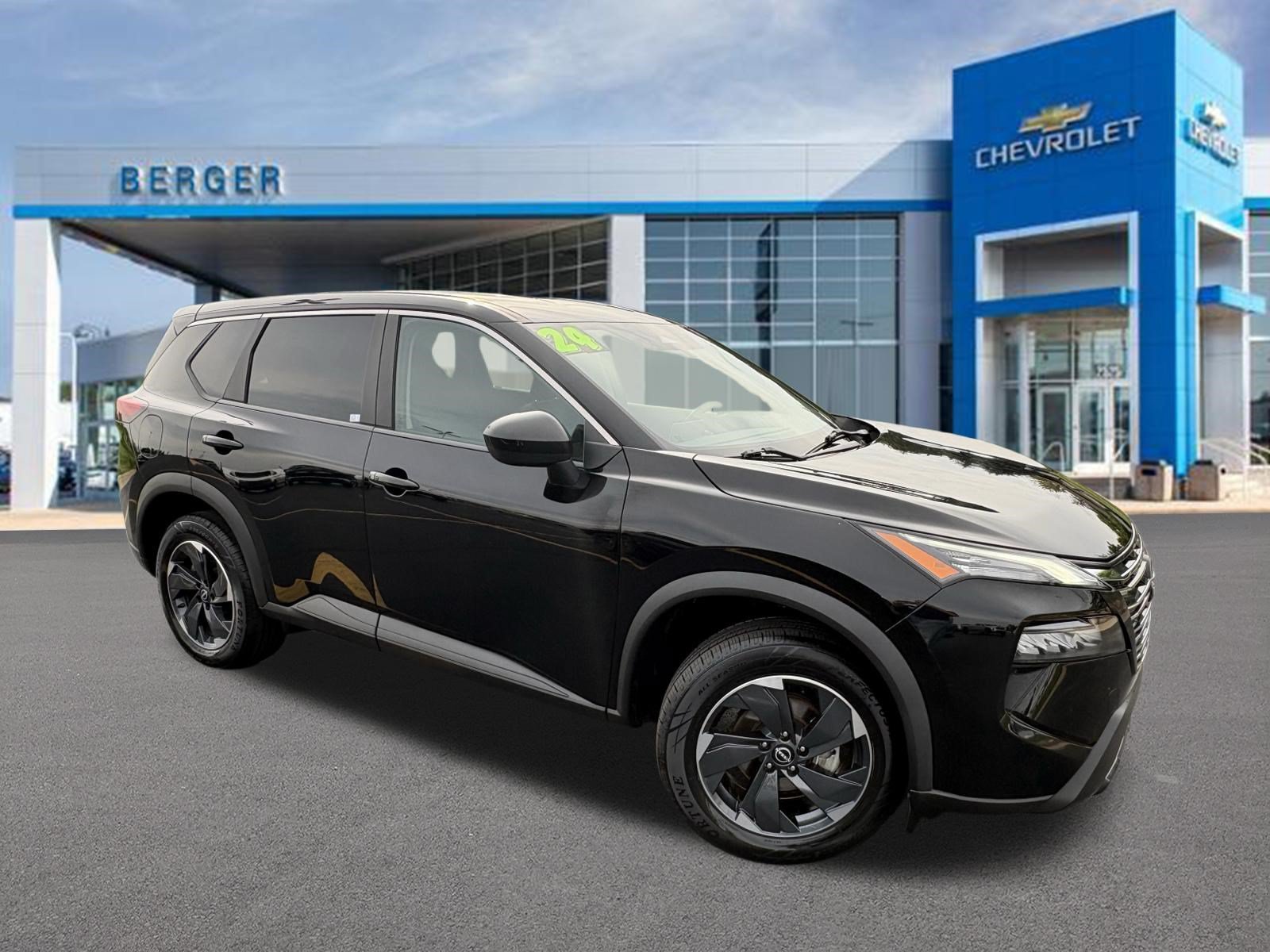 Used 2024 Black Nissan SV image 1