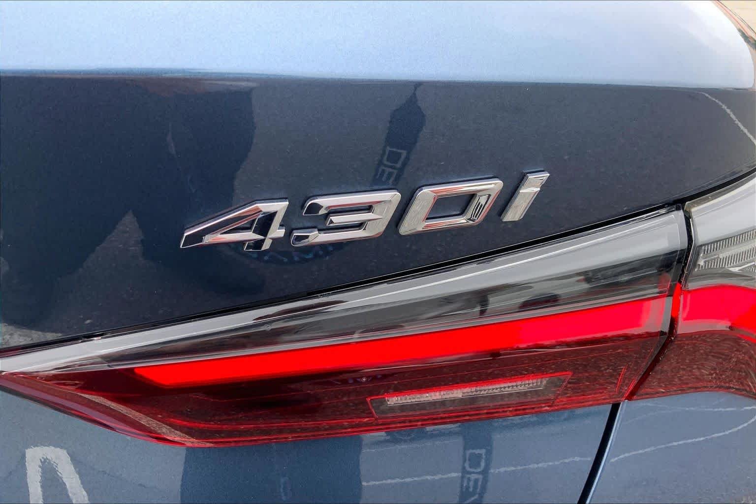 Certified Used 2025 Arctic Race Blue Metallic BMW 430i xDrive image 31