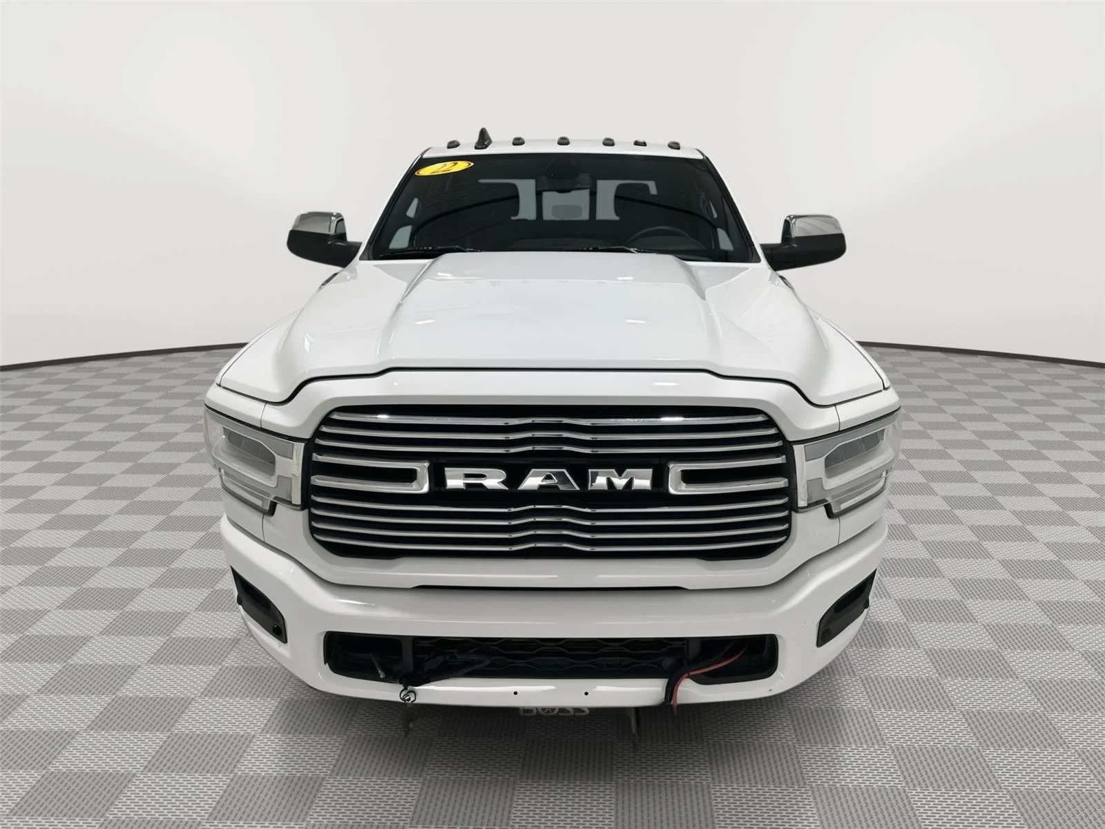 Used 2022 Bright White Clearcoat Ram Laramie image 8