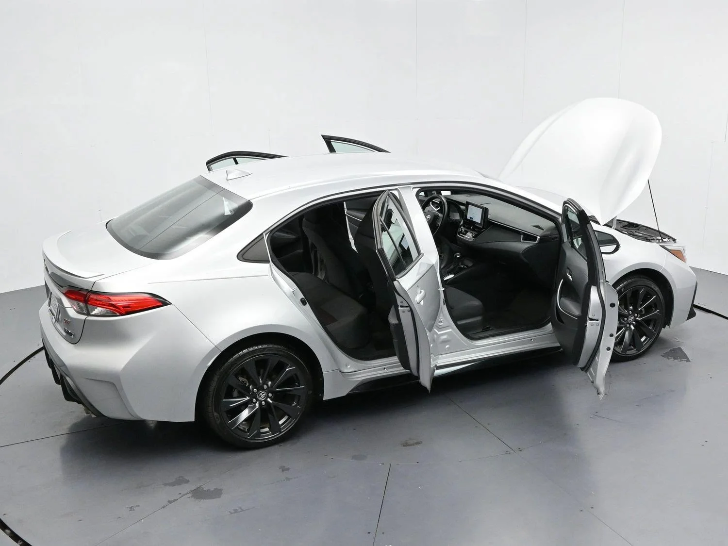 Used 2023 Silver Toyota SE image 34