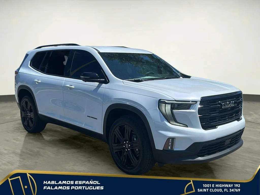New 2026 Glacier White Tricoat GMC Elevation image 8