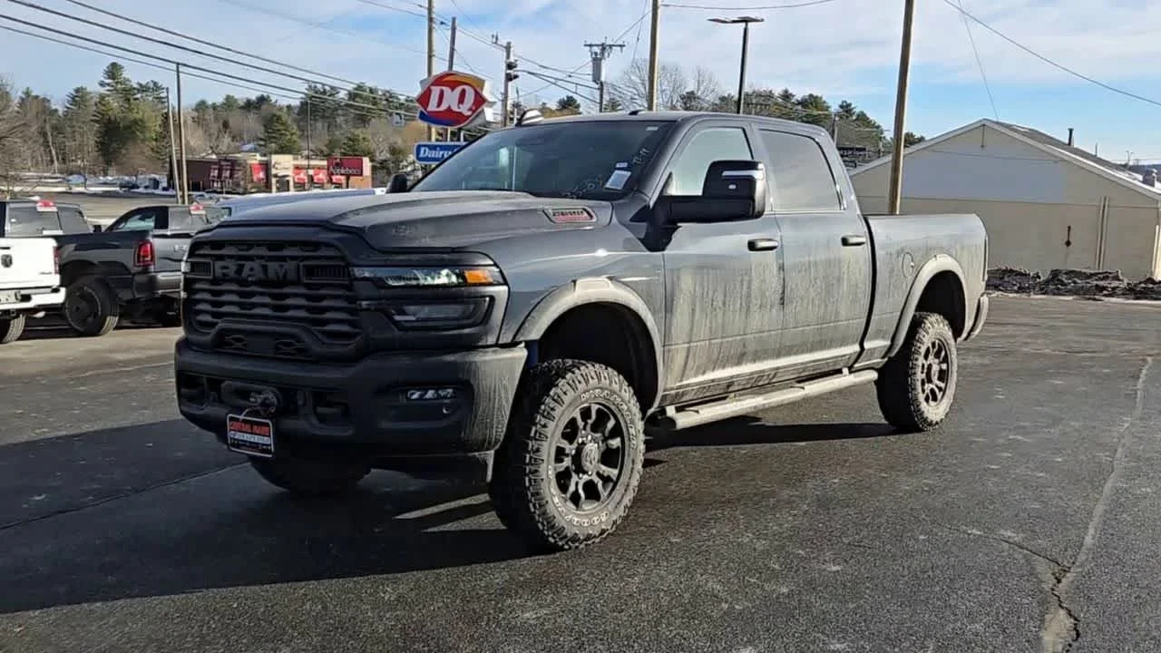 New 2026 Forged Blue Metallic Exterior Paint RAM Tradesman image 8