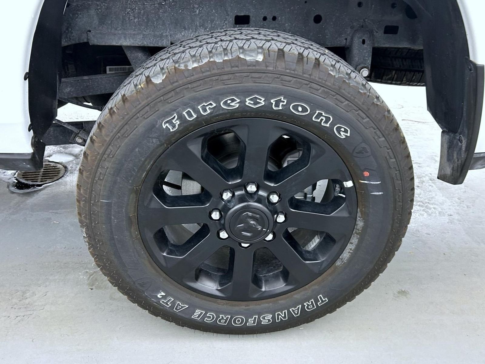 New 2025 Bright White Clear-Coat Exterior Paint RAM Laramie image 23