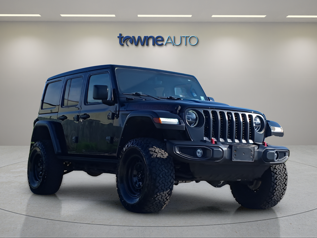 Used 2022 Black Jeep Unlimited Rubicon image 3