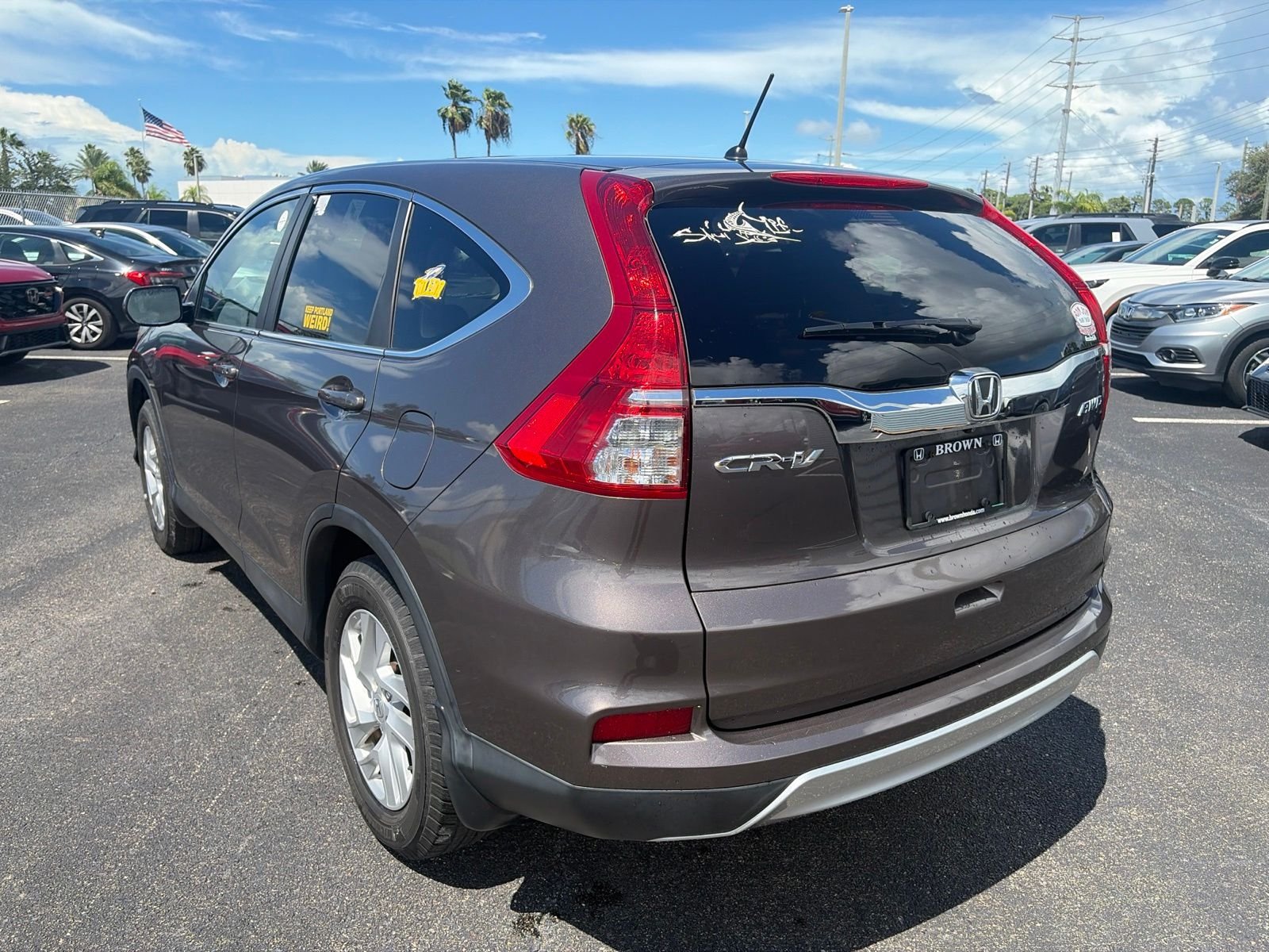 Used 2015 Brown Honda EX image 5