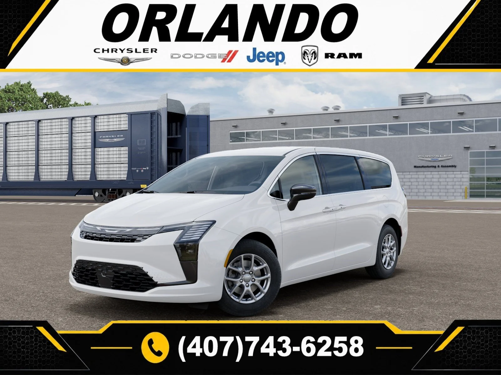 New 2027 Bright White Clearcoat Chrysler Select image 1