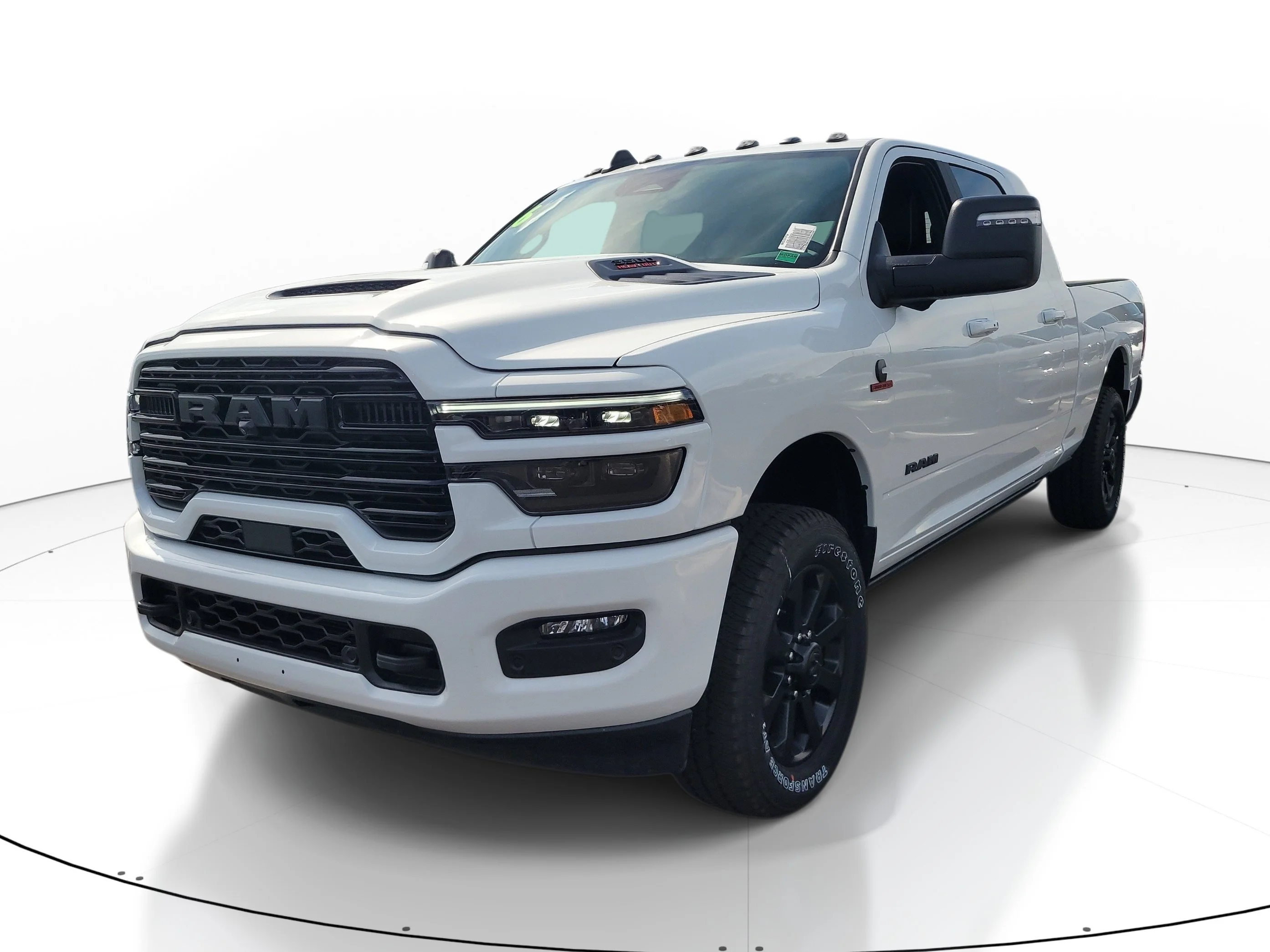 New 2026 Bright White Clearcoat Ram Laramie image 4