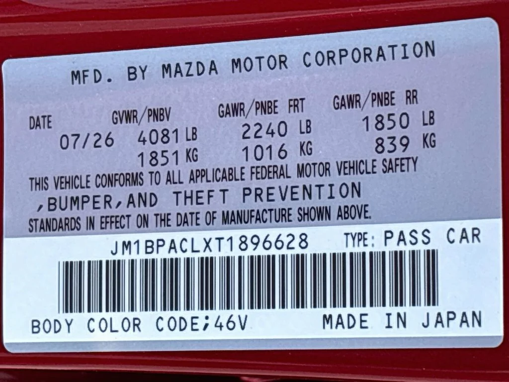 New 2026 Soul Red Crystal Metallic Mazda 2.5 S Preferred image 32