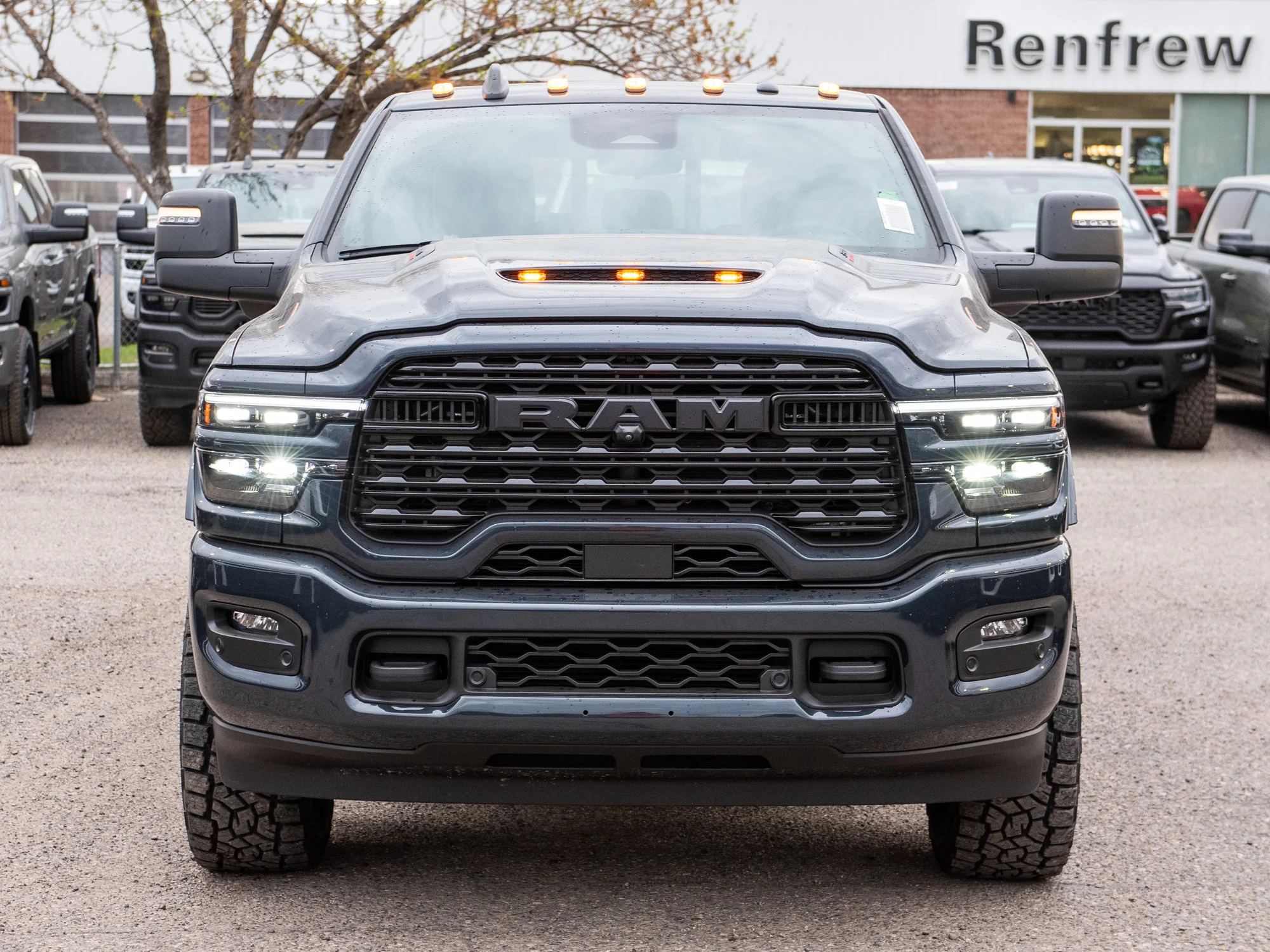 Used 2026 Blue RAM Limited* Mega Cab, 20 Inch Mayhem Wheels, Trigger Industries Mudflaps image 12