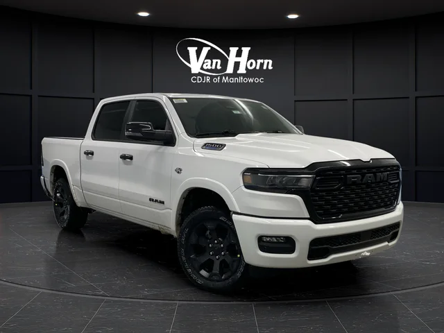 New 2026 Bright White Clear-Coat Exterior Paint RAM Big Horn/Lone Star image 45
