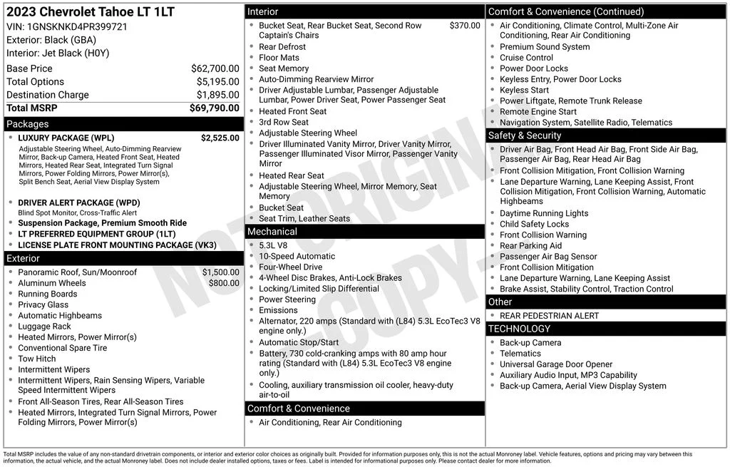 Used 2023 Black Chevrolet LT image 41