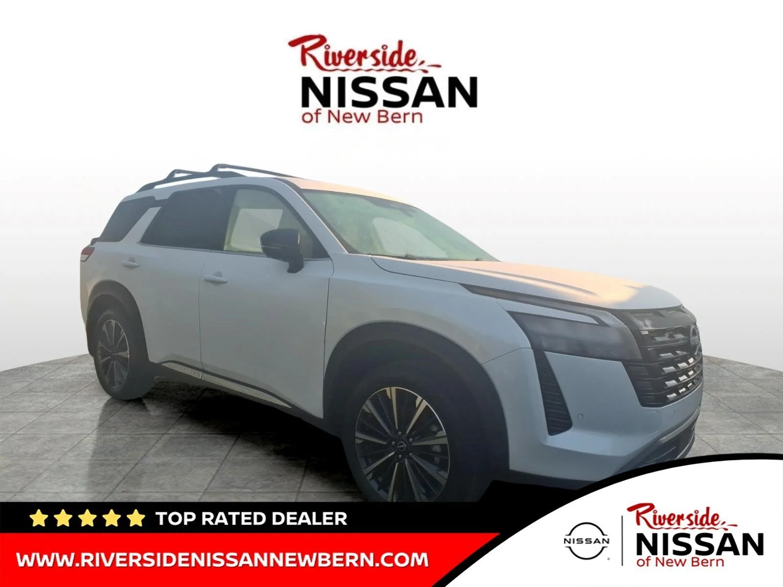 New 2026 Everest White Pearl TriCoat Nissan Platinum image 1
