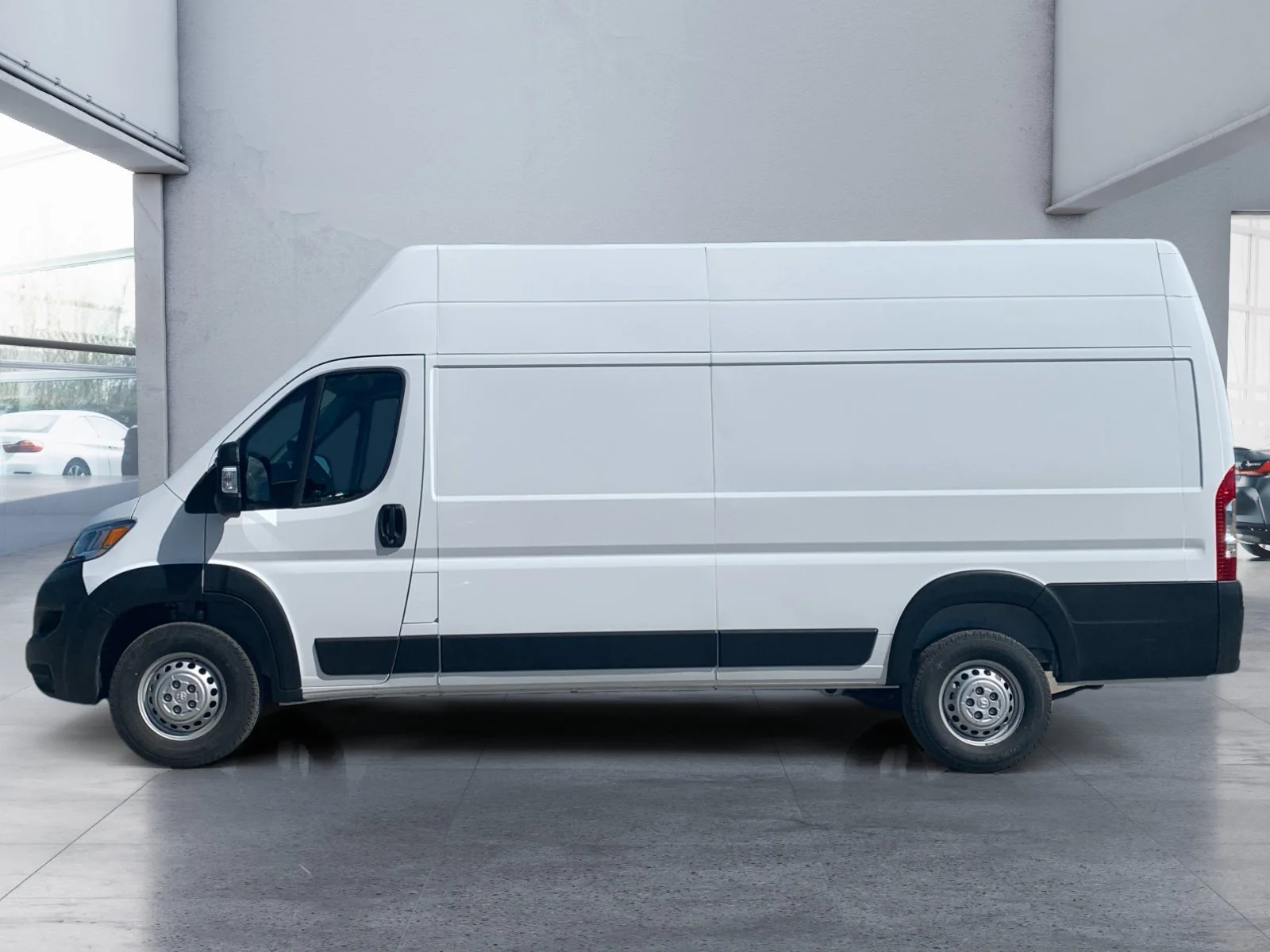 New 2026 Bright White Ram Tradesman * - Super High Roof - Cargo Partition - Adaptive Cruise - Remote Start & More! image 2