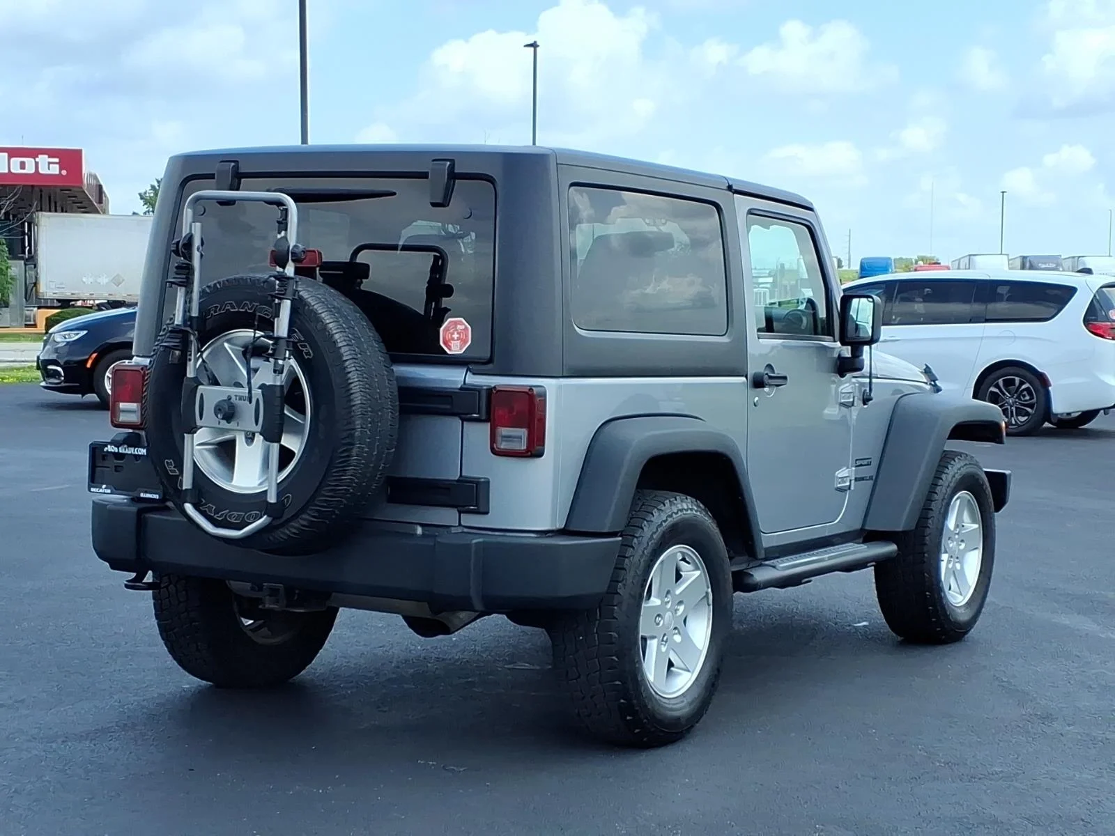 Used 2013 Billet Silver Metallic Clear Coat Jeep Sport image 8