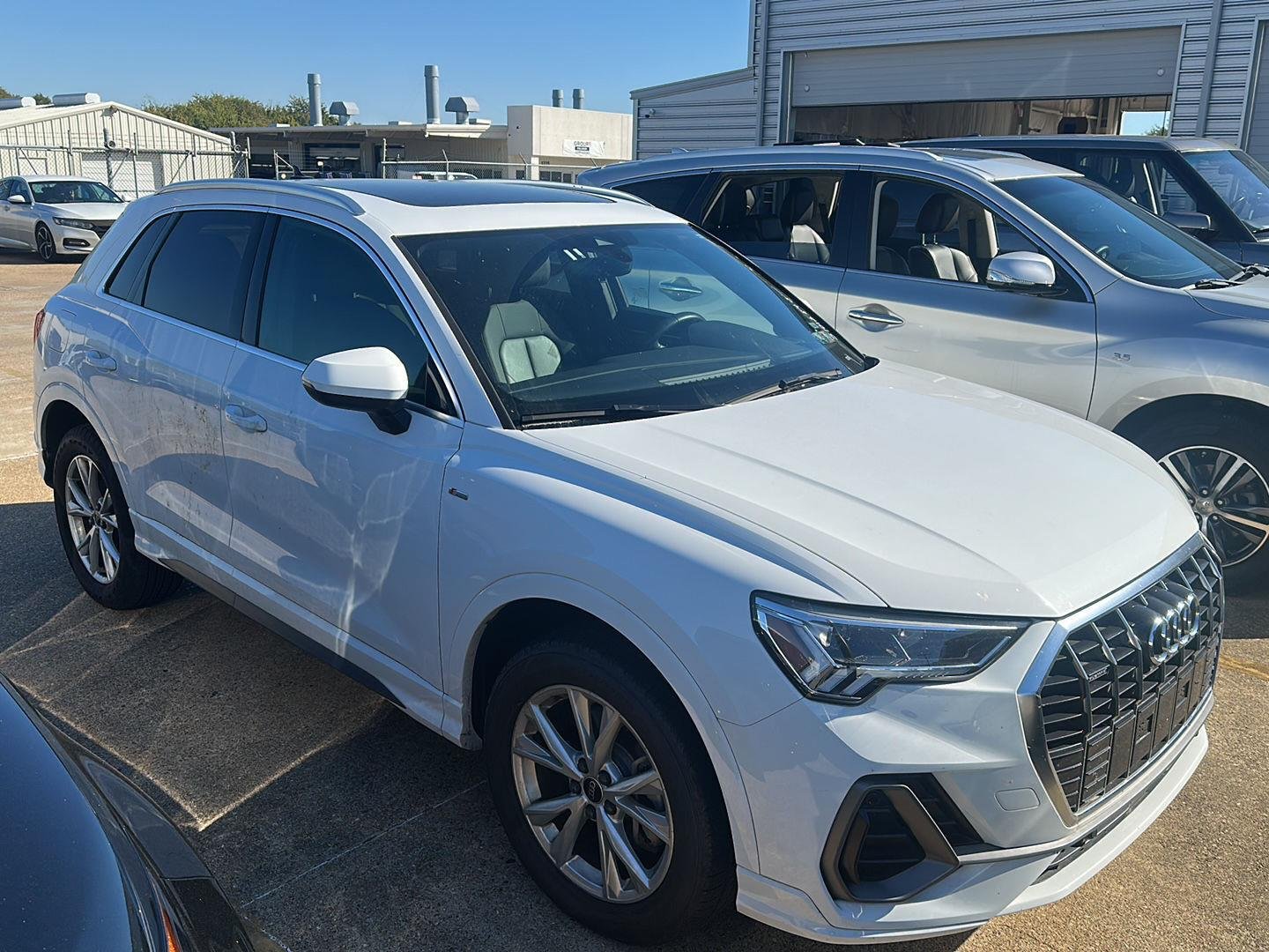 Used 2025 WHITE Audi S line Premium image 2