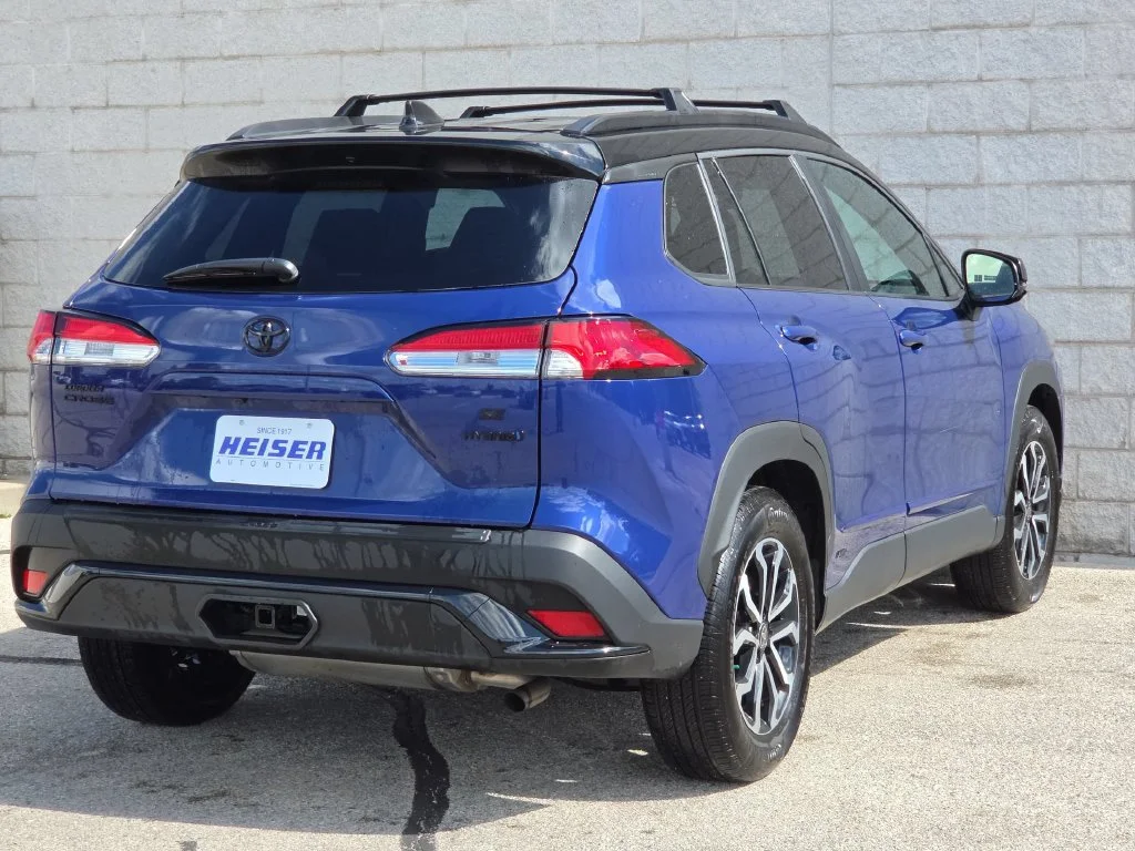 Used 2023 Blue Toyota Hybrid SE image 14