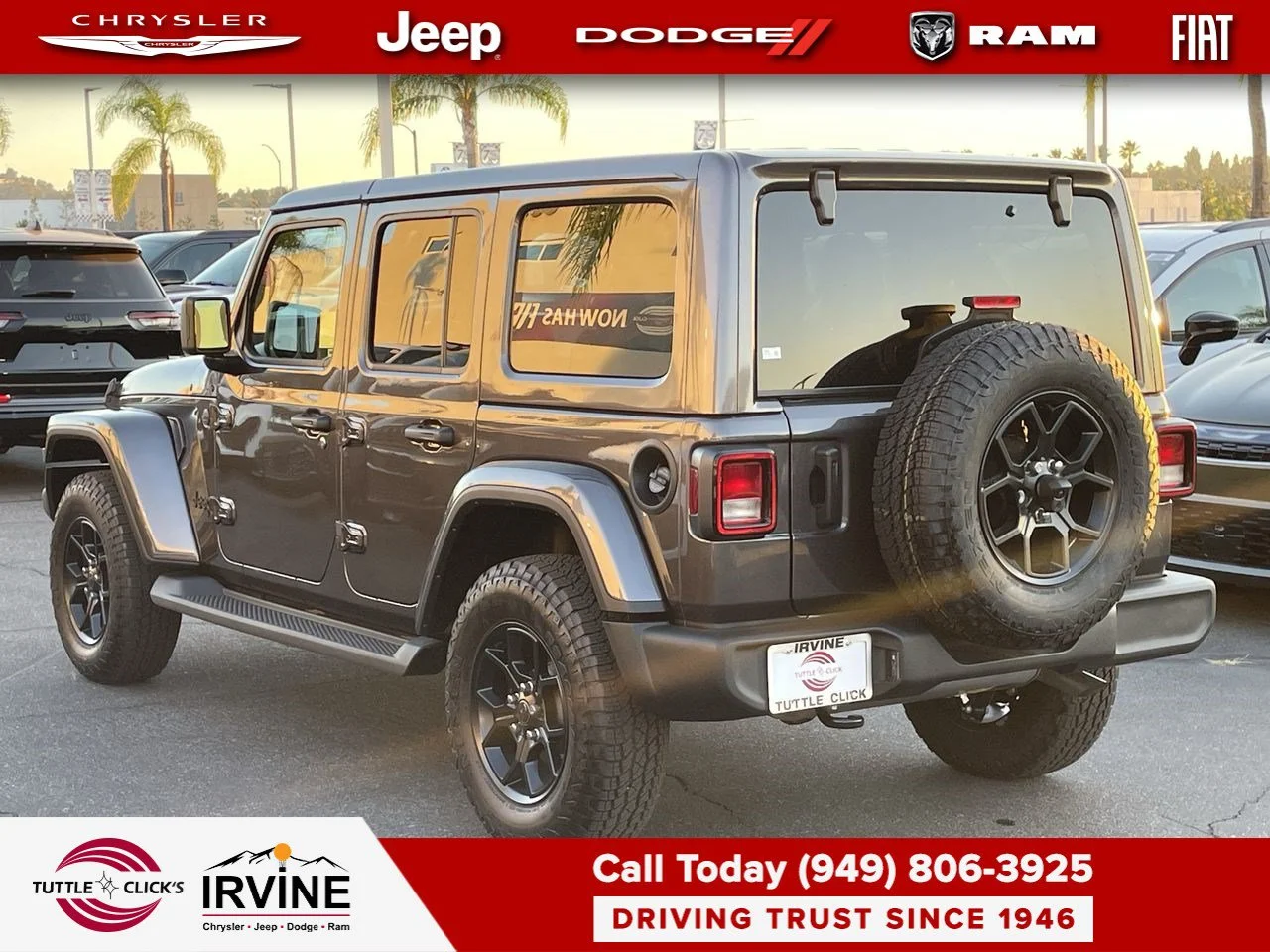 New 2026 Granite Crystal Metallic Clear-Coat Paint Jeep California Edition image 10