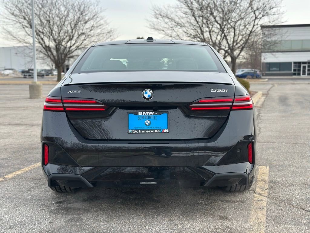 New 2026 Black Sapphire Metallic BMW 530i xDrive image 6