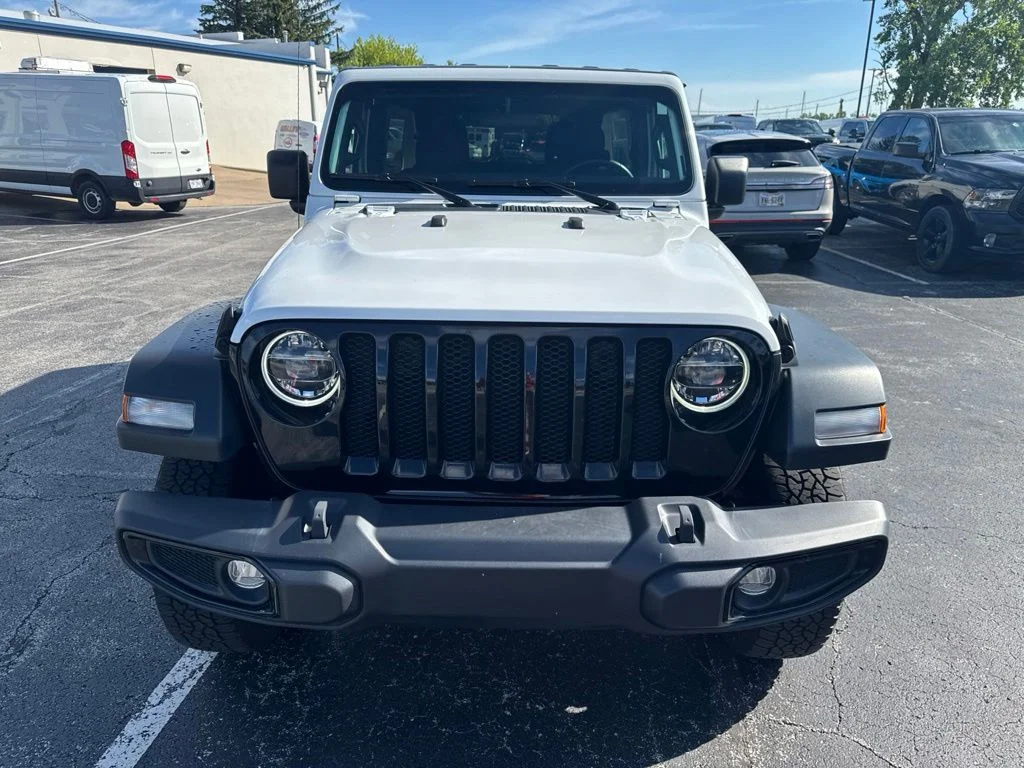 Used 2022 White Jeep Unlimited Willys image 14