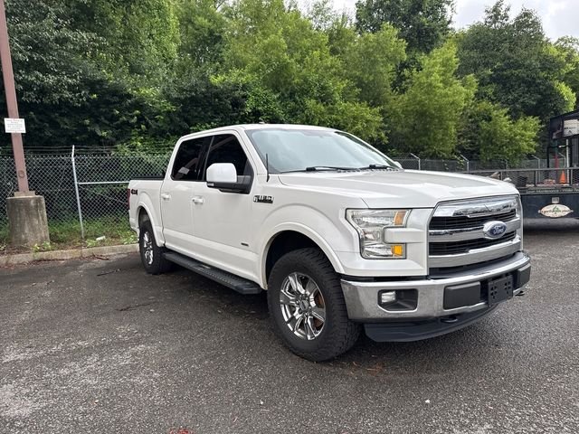 Used 2016 White Platinum Clearcoat Metallic Ford Lariat image 7