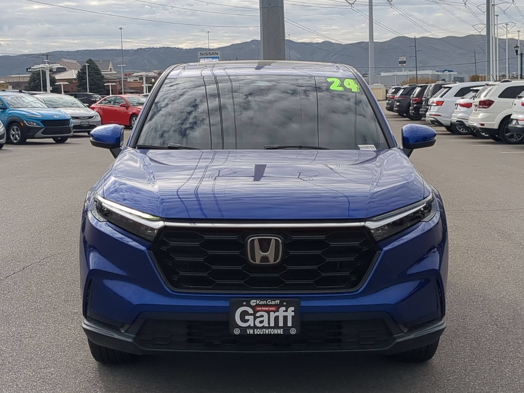 Used 2024 Blue Honda EX image 9