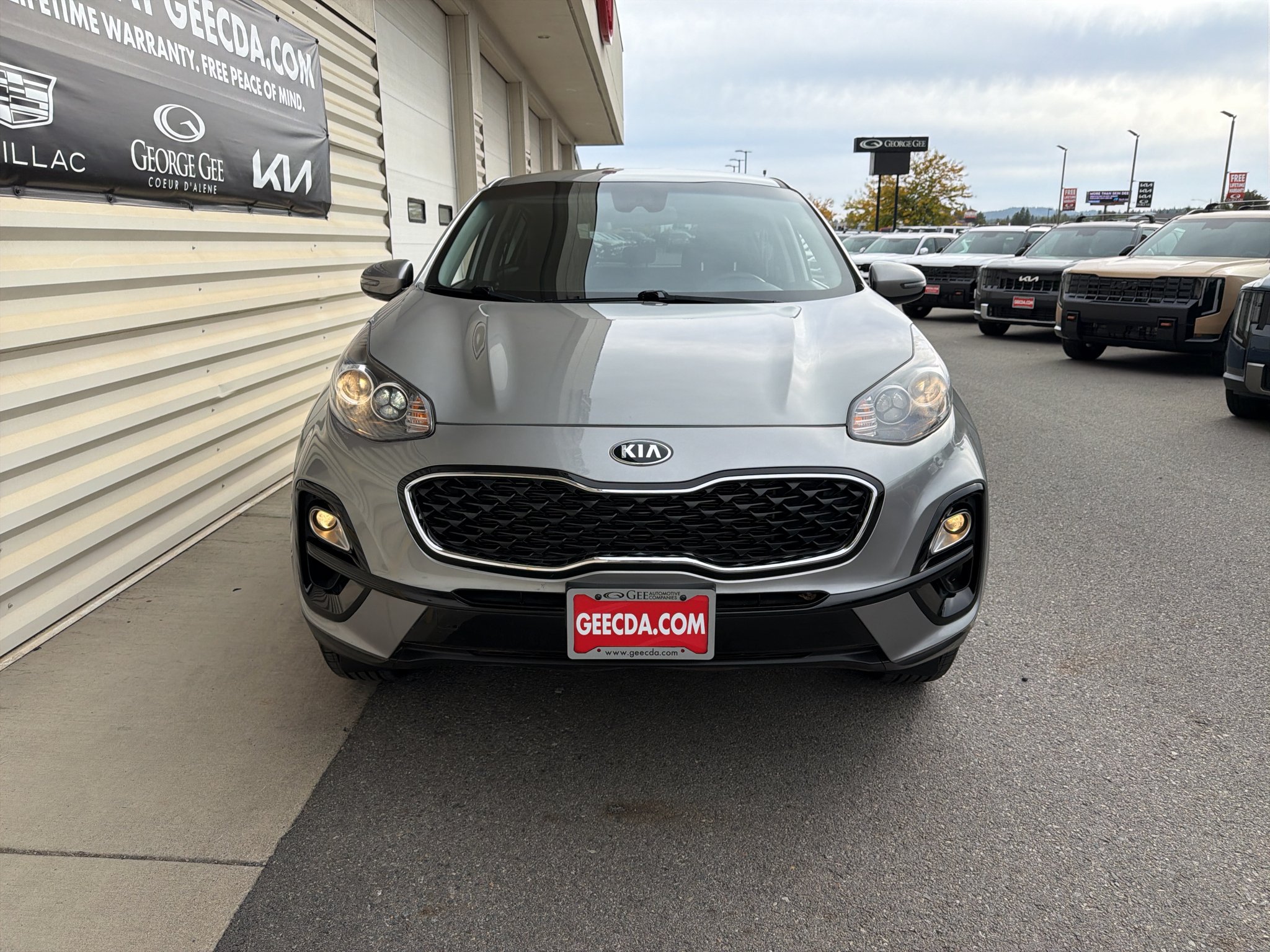 Used 2021 Steel Gray Kia LX image 2