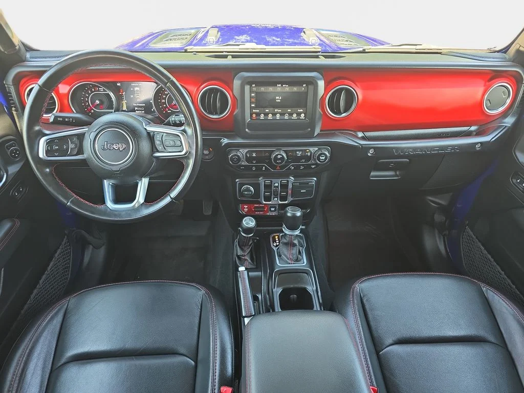 Used 2020 Blue Jeep Unlimited Rubicon image 10