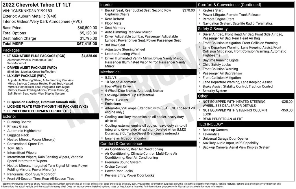 Used 2022 Orange Chevrolet LT image 8