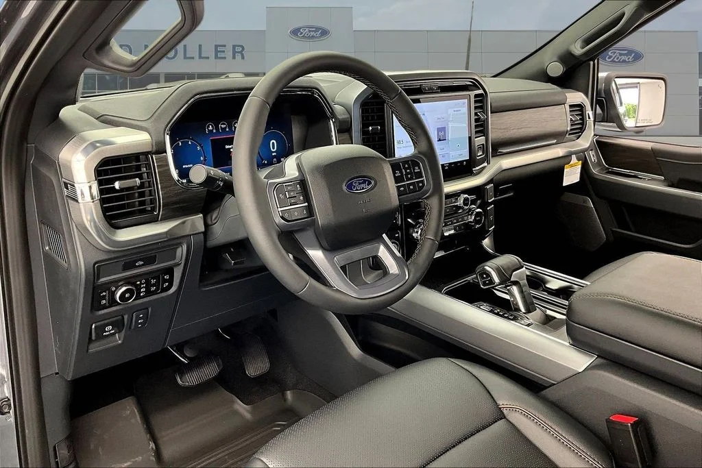 New 2026 Carbonized Gray Metallic Ford Lariat® image 7