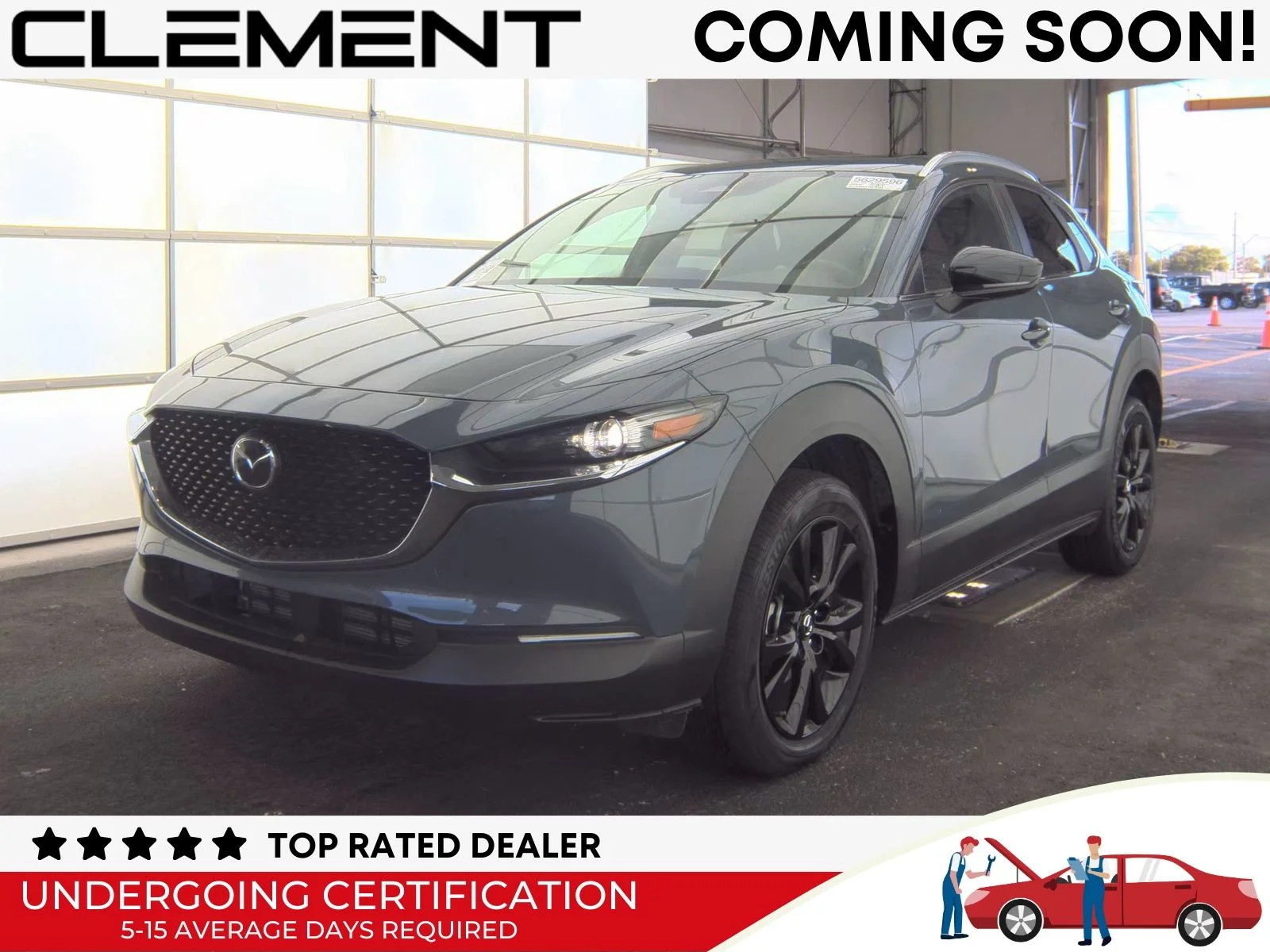 Used 2025 Gray Mazda 2.5 S Carbon Edition image 1