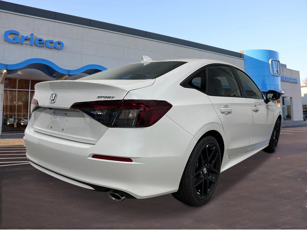 New 2026 Platinum White Pearl Honda Sport image 7